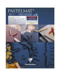 Clairefontaine Pastelmat pad No.4 - 18x24cm - Blau