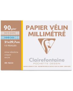 Clairefontaine A4 Pergament Karopapier - 12 Stk