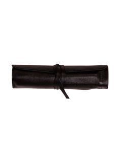 Rhodia Flying Spirit Leather Pencil Roll - Schwarz