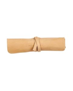 Rhodia Flying Spirit Leather Pencil Roll - Beige
