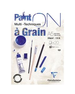 Clairefontaine Paint-ON A5 Block - genarbt