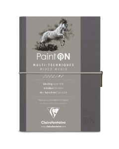 Clairefontaine Paint-ON Reisetagebuch - Grau - Mischtechnik