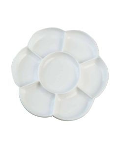 KREUL Blumenform Malerpalette - 17 cm Durchmesser