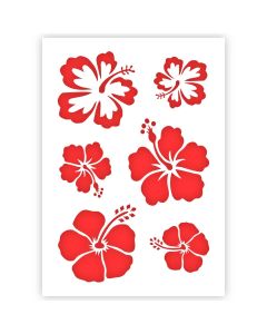 Aloha Flower Vorlage in 3 Größen