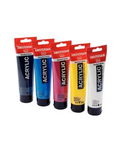 Amsterdam Acrylfarben-Set mit 5 Farben - 120ml