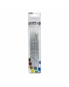 Liquitex Basics Pinsel für Acrylfarben, 6 Stück