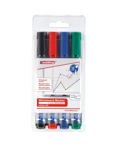Edding 360 Whiteboard Marker Satz mit 4 Farben