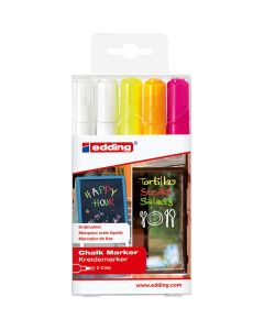 Edding 4095 Kreidemarker-Satz mit 5 Stiften