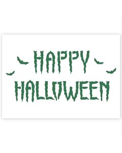 Happy Halloween Schablone in 3 Größen