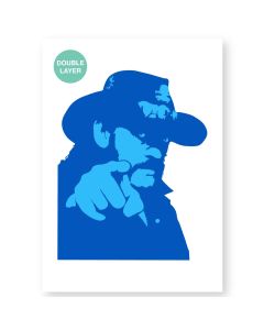 QBIX Lemmy Motörhead Schablone - A3 Format - 2 schichten