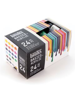 Liquitex Basics Acrylfarbe Best Sellers Satz von 24 Farben - 22ml