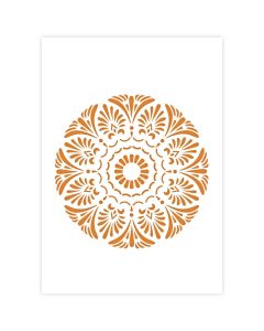 Mandala Vorlage - A4 Größe