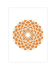 Mandala Vorlage - A4 Größe