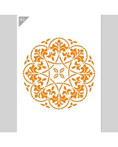 Mandala-Vorlage - A3-Größe