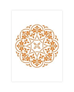 Mandala Vorlage - A4 Größe