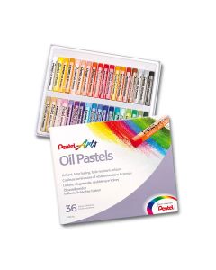 Pentel Ölpastell-Set mit 36 ​​Farben