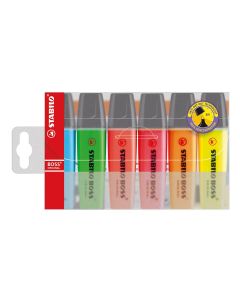 STABILO BOSS Original Highlighter Marker 6er Set