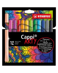 STABILO Cappi Filzstifte Set mit 12 Farben