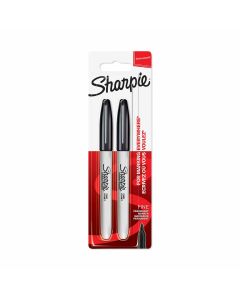 Sharpie Permanent Classic Fine Black Marker - 2x Packung