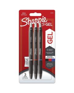 Sharpie pen S-Gel multipack - blau, schwarz und rot