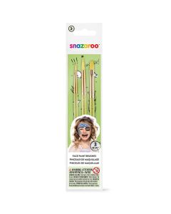 Snazaroo Make-up-Pinsel 3er-Set - grün