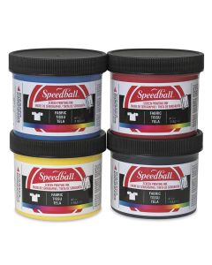 Speedball Siebdruckfarbe Satz mit 4 Farben