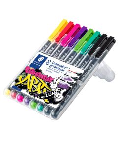 Staedtler Lumocolor ART 31 - Permanentmarker 8er Set