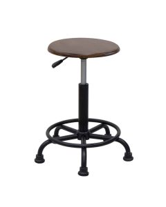 Studio Design Vintage Hocker - Rustikale Eiche / Metall