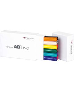 Tombow ABT PRO Marker-Set mit 12 Grundfarben
