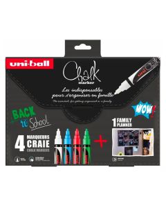 Uni-ball Chalk Marker Familienplanerset