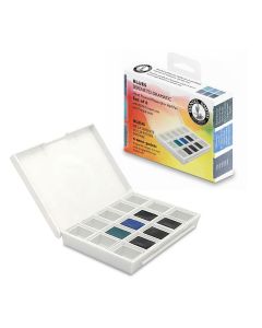 Daniel Smith watercolor half-pan sets - Blues