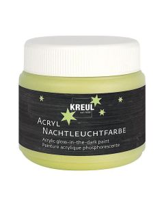 KREUL Gelb im Dunkeln leuchten 150 ml Acrylfarbe