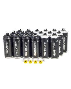 MTN Hardcore Schwarz & Weiß Throwie 18x Paket