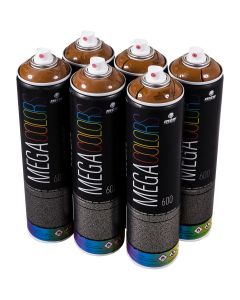 MTN Mega Colors Paket - 6x Braun