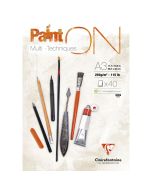 Clairefontaine Paint-ON A3 Block - Weiß