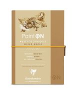 Clairefontaine Paint-ON Reisetagebuch - Naturpapier - Mischtechnik