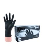 Qtop Nitril Handschuhe - 100 Stück - Schwarz