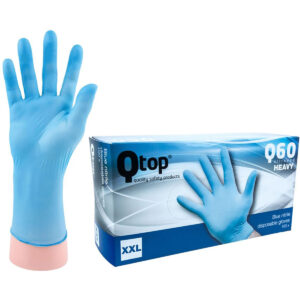 Qtop 100x Nitril Wegwerf Handschuhe