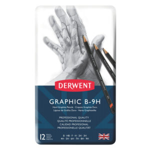 Derwent Graphic 12 Bleistiftdose - Hart