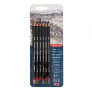 Derwent Tinted Charcoal 6 Bleistiftset