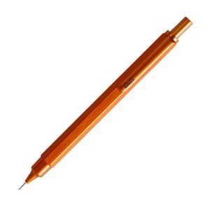 Rhodia Script Mechanical Mechanical Pencil - Orange Körper - 0,5 mm Linienbreite