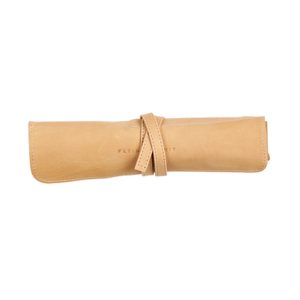 Rhodia Flying Spirit Leather Pencil Roll - Beige