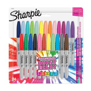 Sharpie Colour Burst Sammlung mit feiner Spitze - Satz von 24 Stück