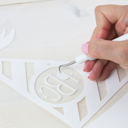 silhouette hook tool voor snijmatten te gebruiken bij sjablonen maken en stencil art