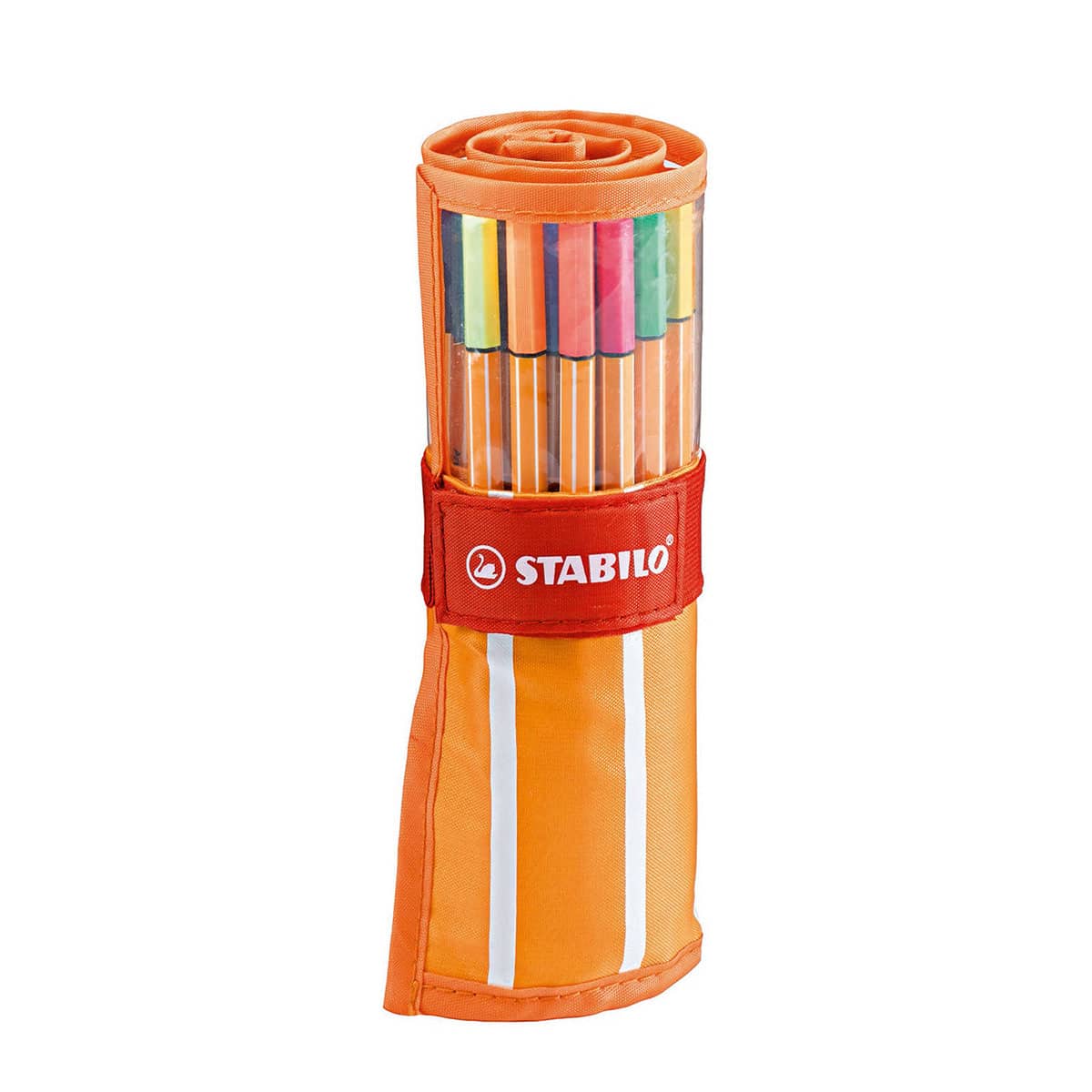 STABILO Fineliner Point 88 Rolltasche mit 30 Farben - Suitup - Art Supplies