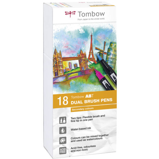 Tombow Dual Brush Pen set