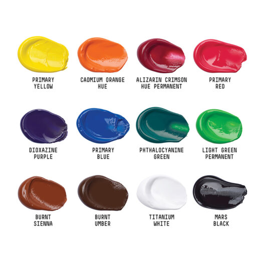 Liquitex Basics acrylverf kleuren