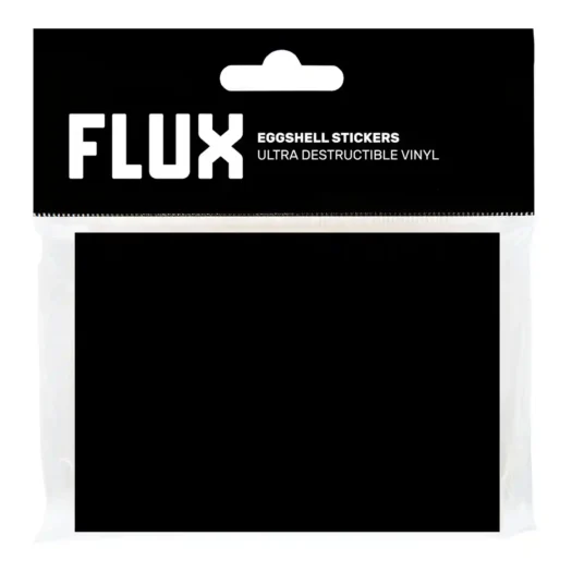 FLUX Eggshell Stickers 50 pcs Black